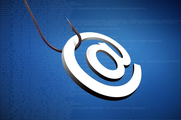 Phishing por email — Fotografia de Stock