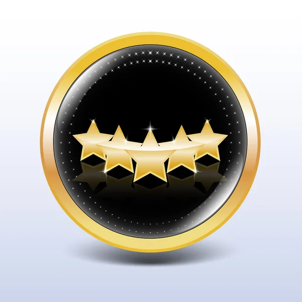 beş yıldız simgesi