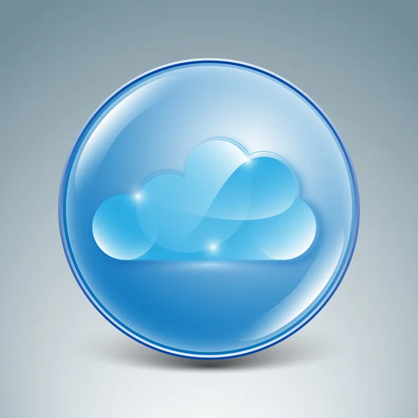 bulut düğme simgesi