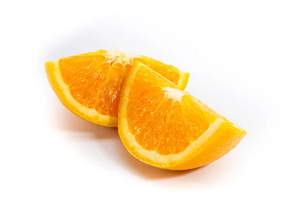 Fruto naranja aislado sobre fondo blanco — Foto de Stock