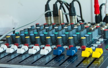 Ses karıştırıcı Denetim Masası, portre