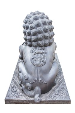 Çin aslan heykeli