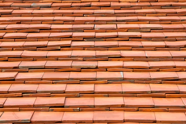 Red tiles roof background — Stock Photo, Image