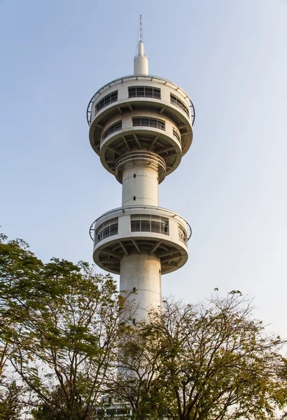 Schöner Leuchtturm Supanburi Thailand — Stockfoto