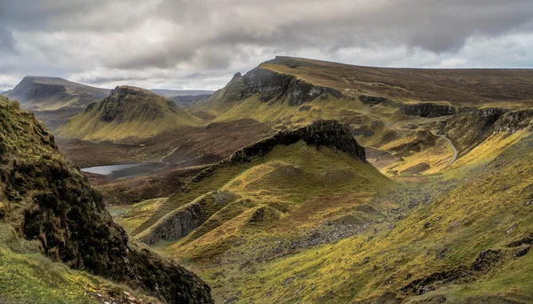 Quirrang - eiland skye Rechtenvrije Stockfoto's