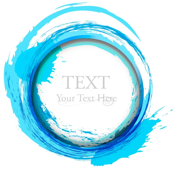 soyut resim tasarım öğesi. mavi.