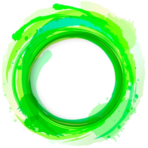 fırça darbeleri ve su sıçramalarına tasarlamak vektör tasarım öğesi.