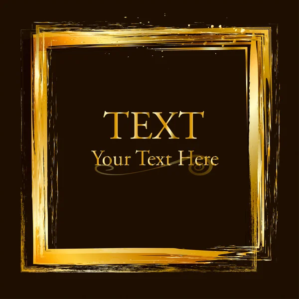 altın. tasarlamak vektör tasarım öğesi. kare kare ile boyalı