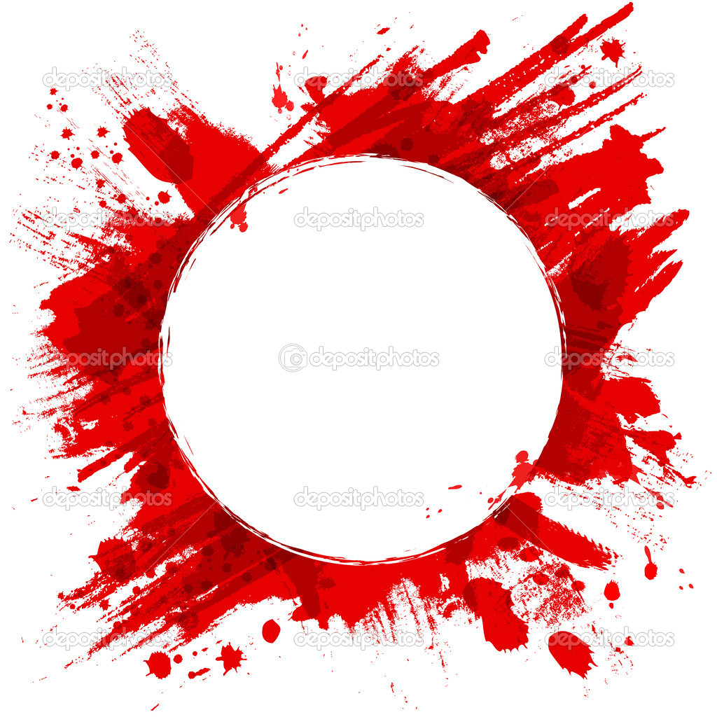 Red vector background with brush strokes and splashes. Stock Vector Image  by ©cache_cache #38752967