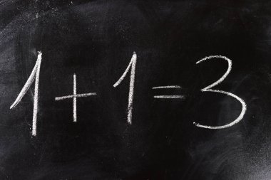 Tahtadaki tebeşirle ilgili matematiksel problem