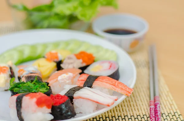 Closeup Sushi — Stock Photo, Image