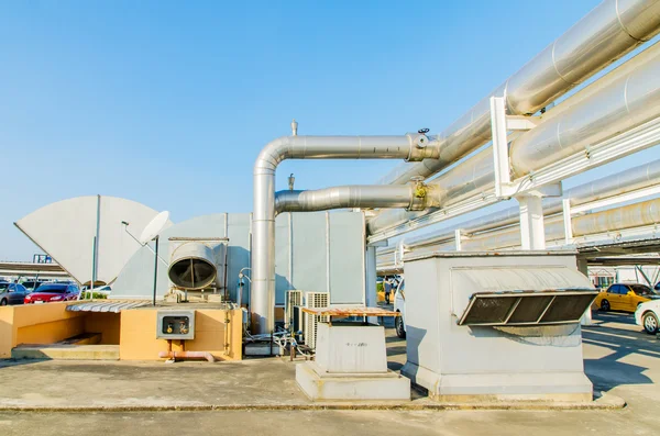 Lüftungsanlage im Freien — Stockfoto