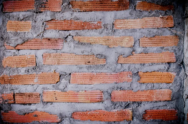 Arka plan kırmızı kahverengi brickwall doku — Stok fotoğraf