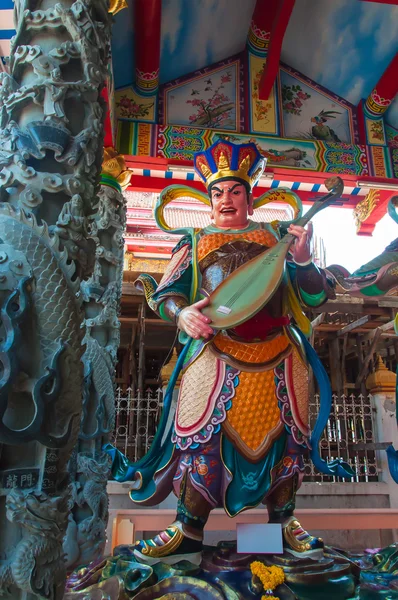 Ancient china warrior statue — Stock Photo, Image