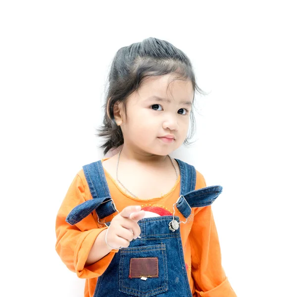 Asien kid flicka — Stockfoto