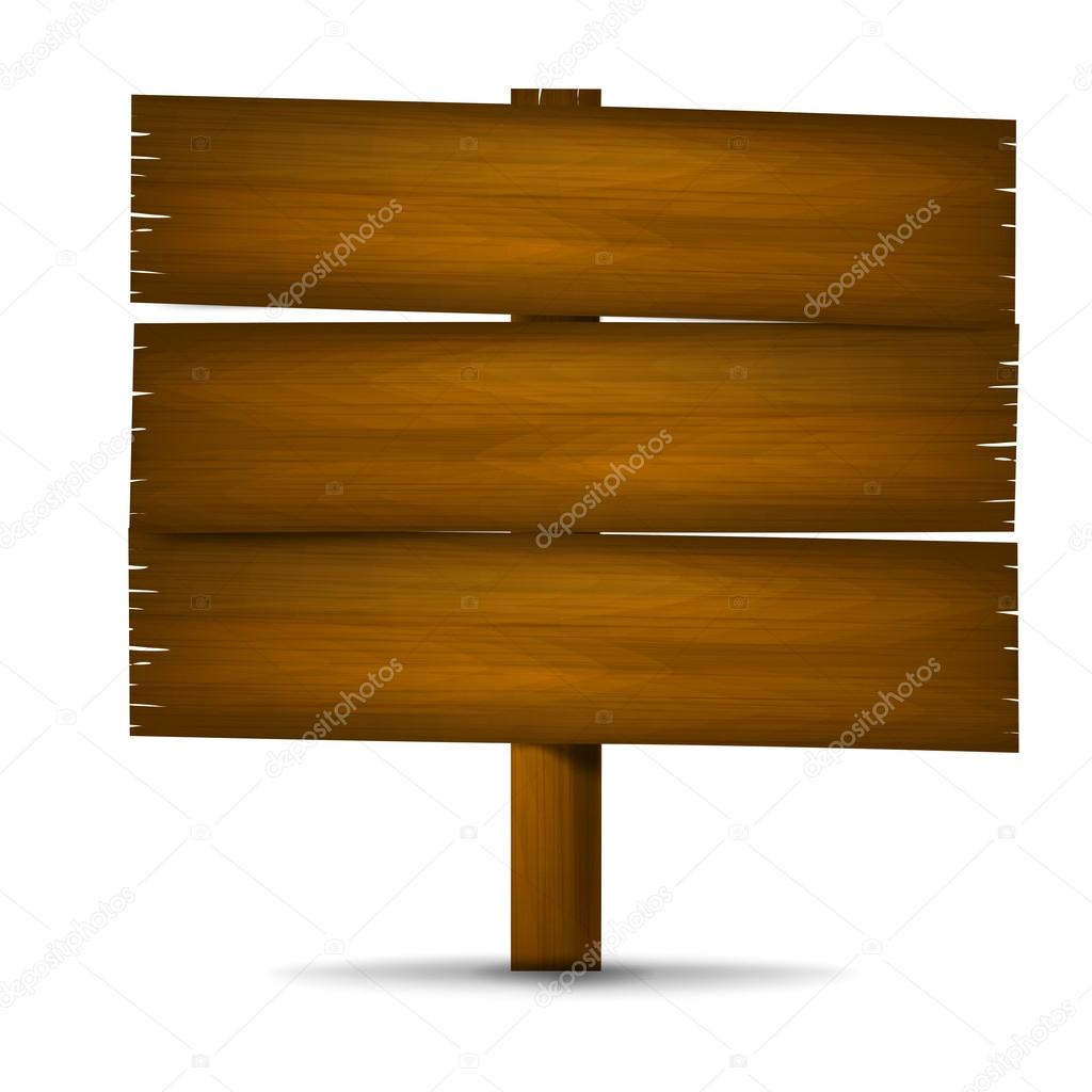 Wooden Sign 002