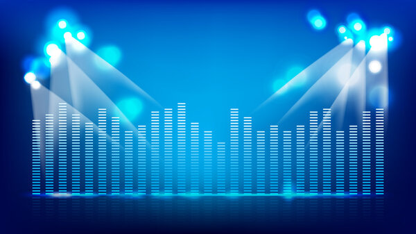 Abstract Background Lighting Effect