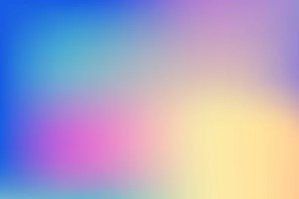 Colorful Gradient Background Multicolor Holographic Design Abstract Background Vector Illustration — ストックベクタ