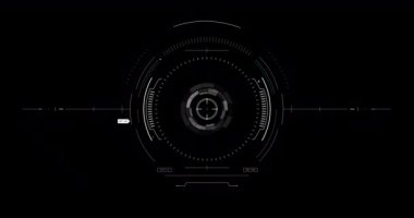 HUD head up display interface template screen,cyber futuristic and technology concept, Video design element