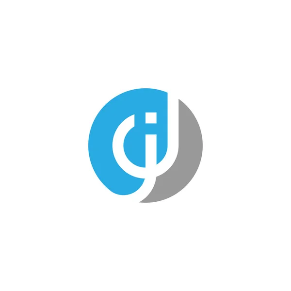 Διάνυσμα Λογότυπου Αρχικού Γράμματος Κύκλου — Διανυσματικό Αρχείο