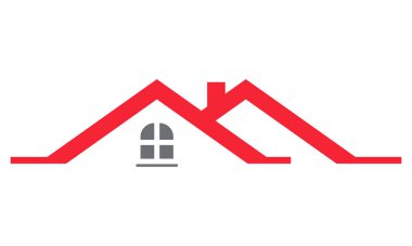 simple real estate logo vector