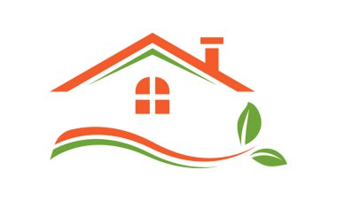simple real estate logo vector