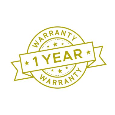 warranty label logo flat icon