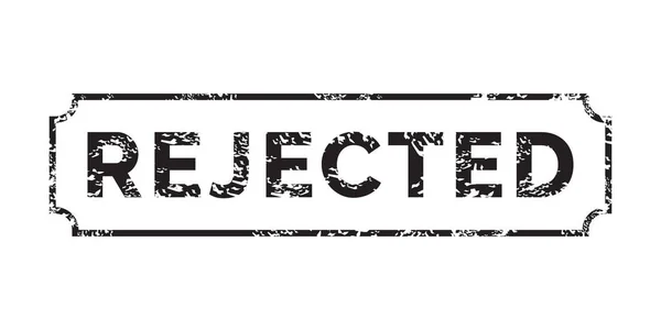 Letter Rejected Stamp Vector Illustration — Image vectorielle