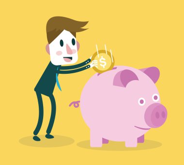 Para biriktiriliyor.