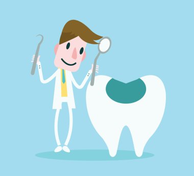 bir check-up diş hekimi var.