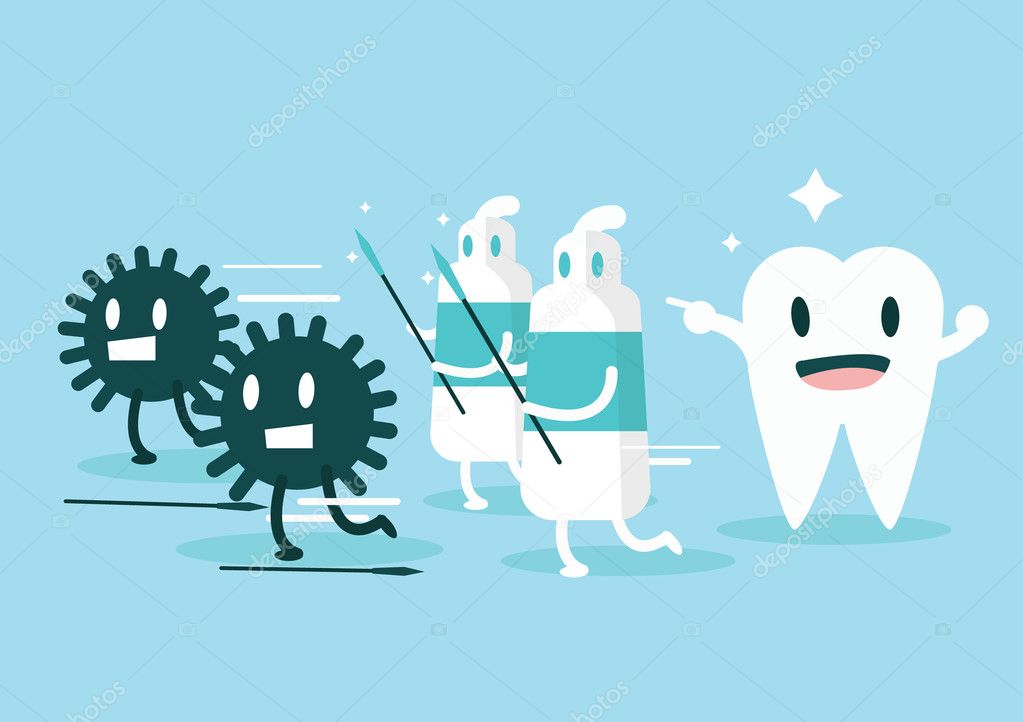 Toothpaste protect teeth from germ.