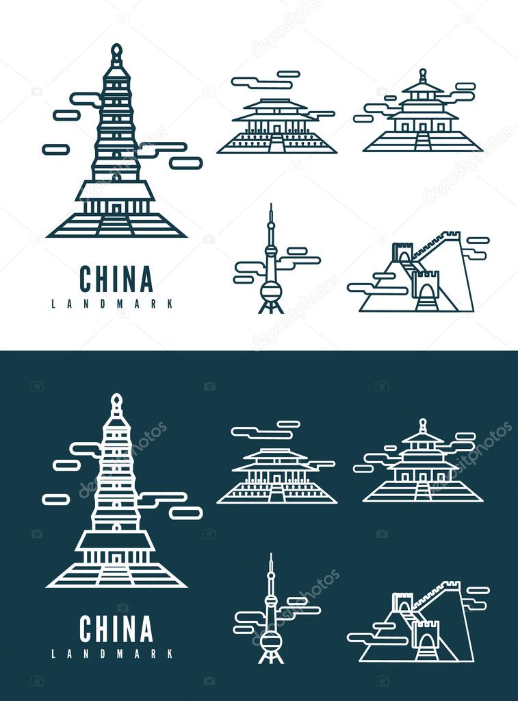 China landmarks.