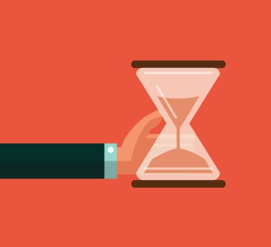 kum saati sayacı kavramı iş son tarih ve liderlik.