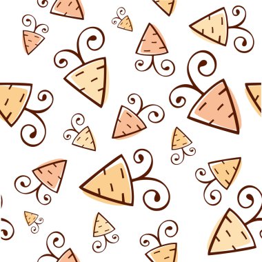 Dikişsiz desen havuç