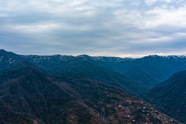 Mtirala Ulusal Parkı, Adjara, Gürcistan, hava manzaralı