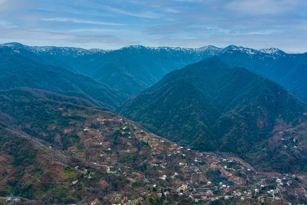 Mtirala Nationalpark Adschara Georgien Luftaufnahme — Stockfoto
