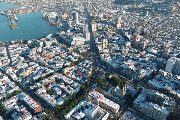 Батумі Грузія Січня 2021 Року Вигляд Повітря Місто — стокове фото