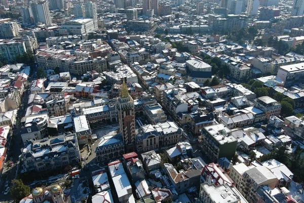 Batumi Geórgia Janeiro 2021 Vista Aérea Cidade — Fotografia de Stock