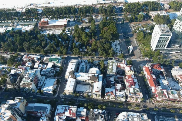 Batumi Georgia January 2021 Aerial View City — Stock Photo, Image