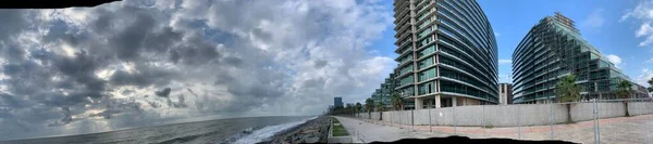 Batumi Georgia June 2021 Houses Construction New Boulevard — Stock Photo, Image