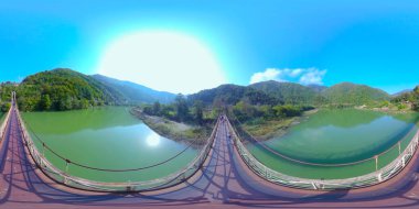 360 vr süspansiyon demir köprüsü