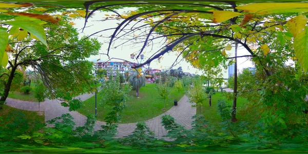 Park Května Batumi Podzim Adjara Georgia Panorama 360 — Stock fotografie