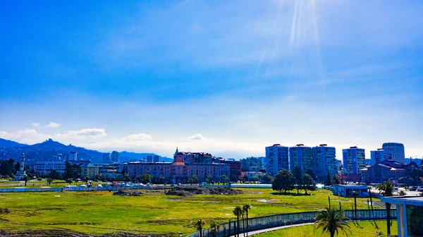 Batumi Georgien April 2021 Flygfoto Över Vallen — Stockfoto