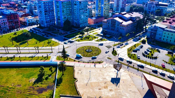 Batumi Geórgia Abril 2021 Vista Aérea Aterro — Fotografia de Stock