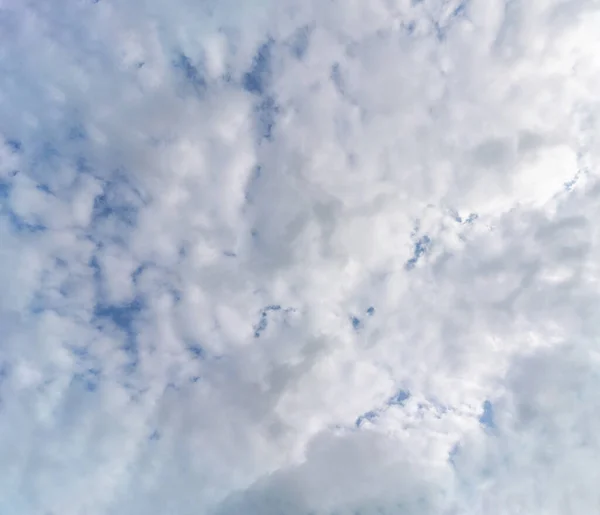 Όμορφα Άσπρα Σύννεφα Μεγάλο Πανόραμα — Φωτογραφία Αρχείου
