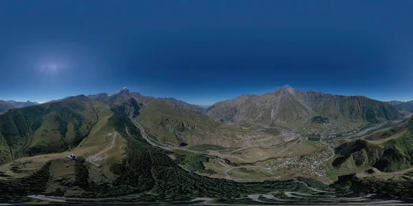 360 Panorama Caucasus Mountains — Stock Photo, Image