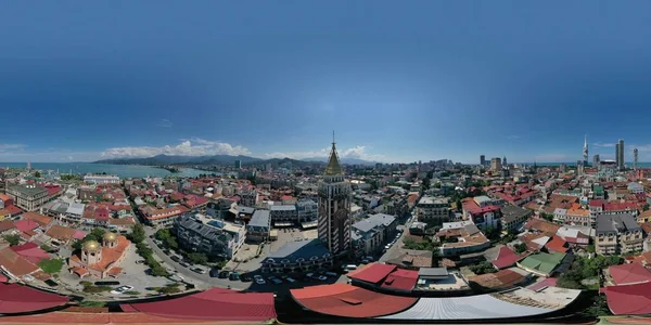 Batumi Geórgia Outubro 2021 Bairro Cidade Velha Com Drone — Fotografia de Stock