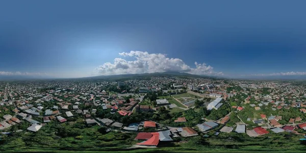 360 Gori City Georgia Aerial View — 图库照片