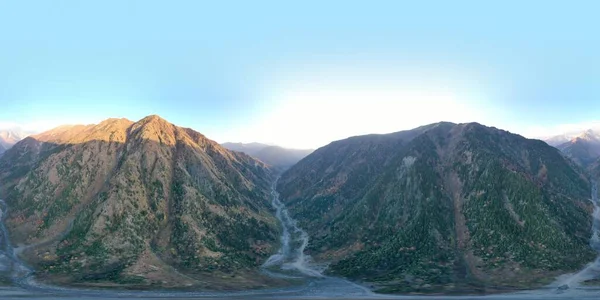 360 Panorama Montañas Del Cáucaso Georgia — Foto de Stock