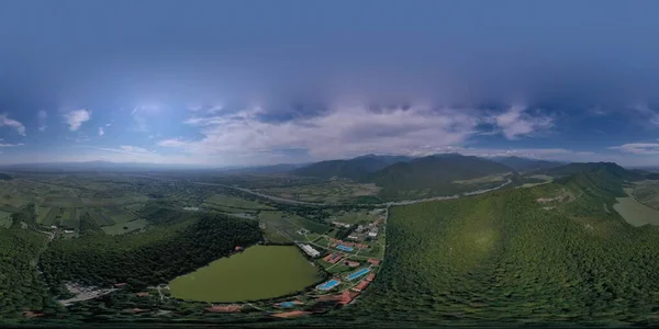360 Panorama Del Lago Lopota Georgia —  Fotos de Stock